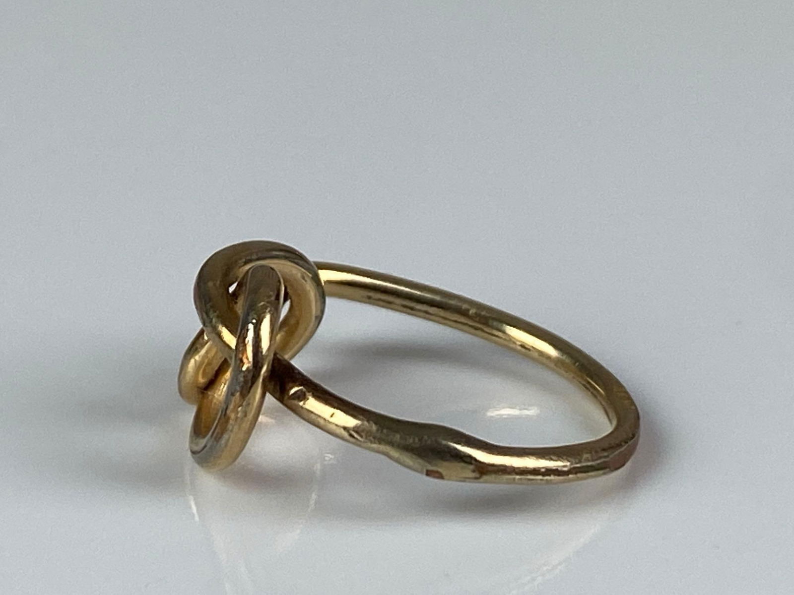 14K Yellow Gold Knot Ring - 2