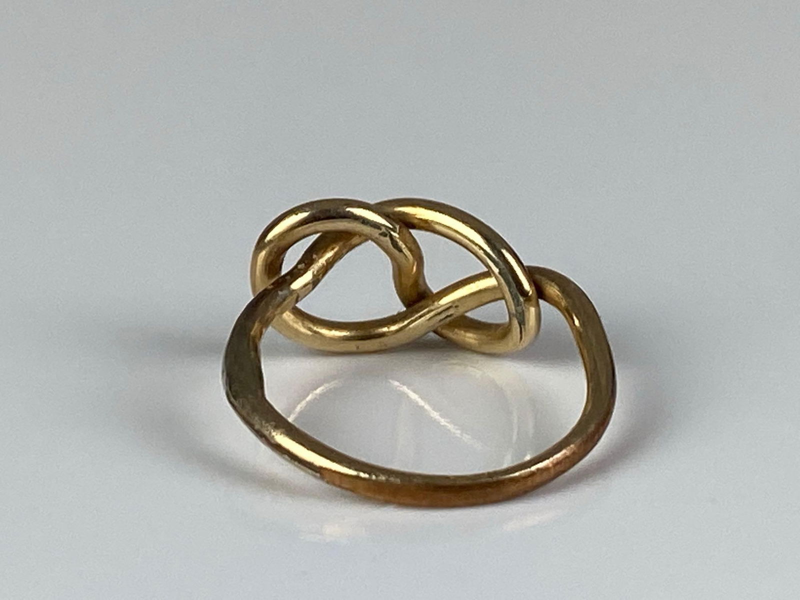 14K Yellow Gold Knot Ring - 3