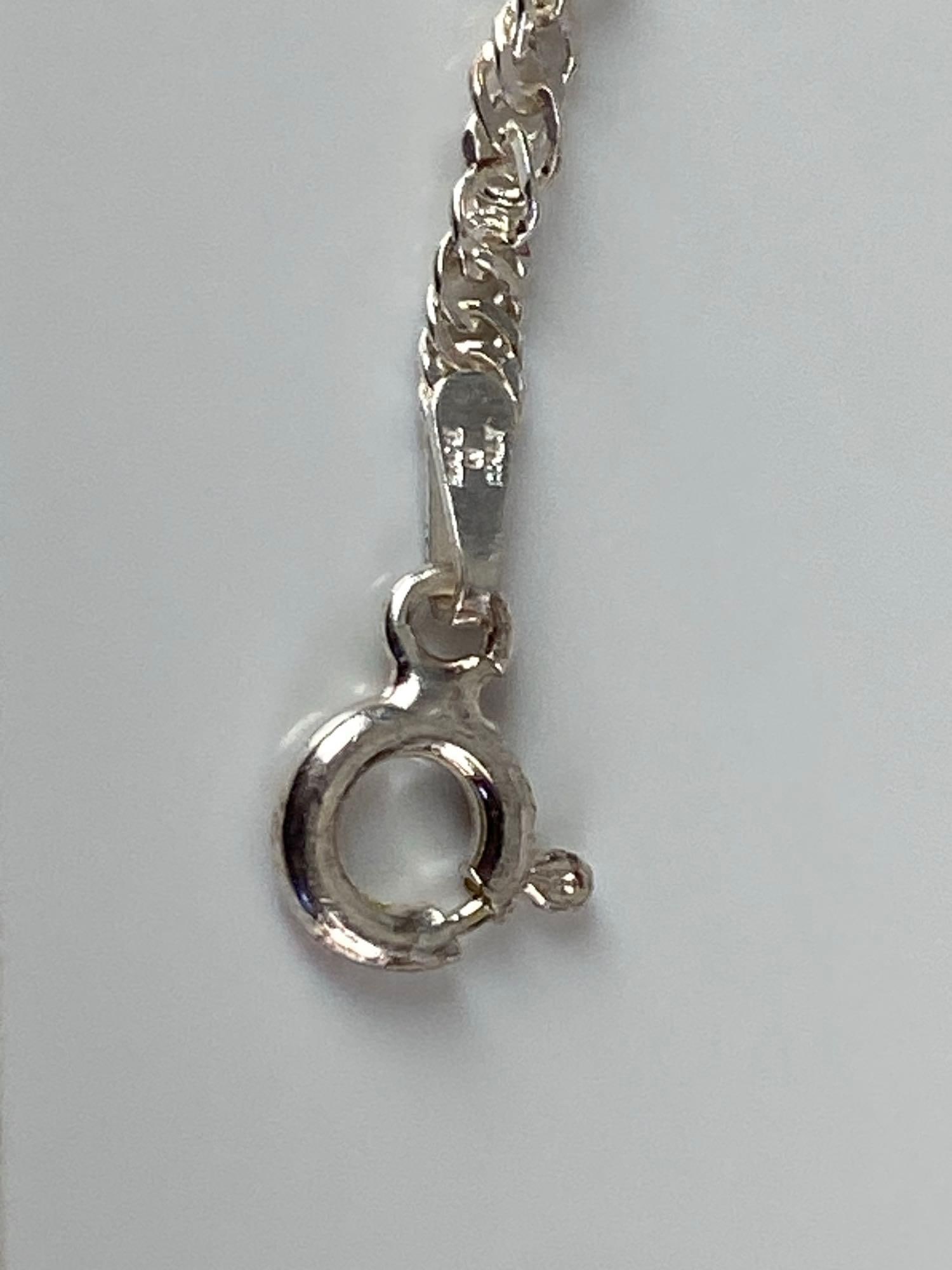 Sterling Silver Twisted Chain Bracelet - 3