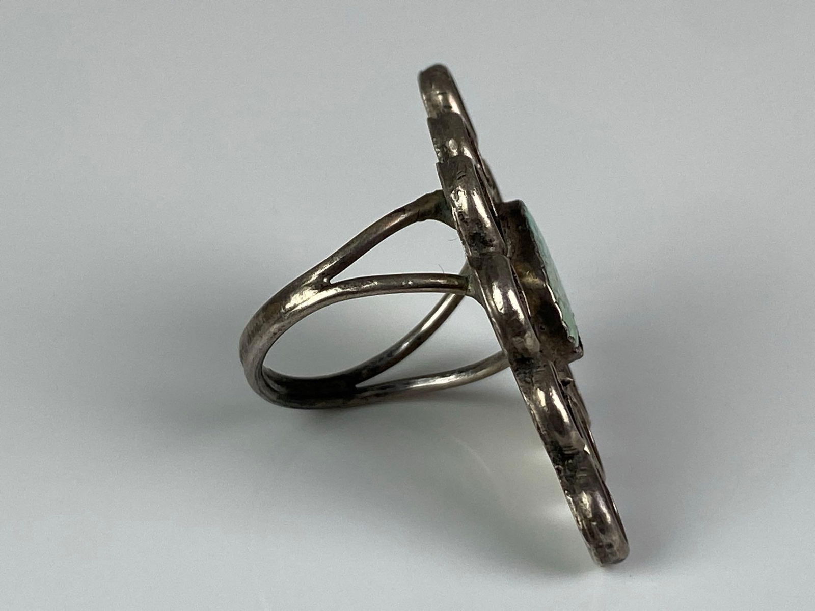 Sterling Silver Turquoise Ring - 4