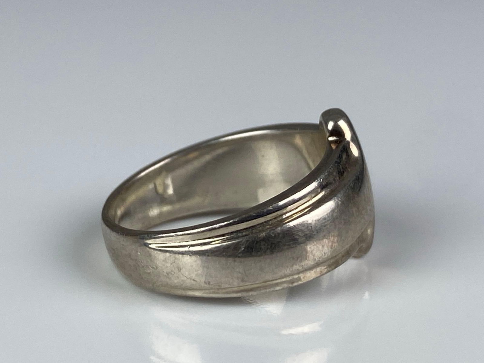 Chinese Signed RLM Studio Sterling Silver Ring - 4