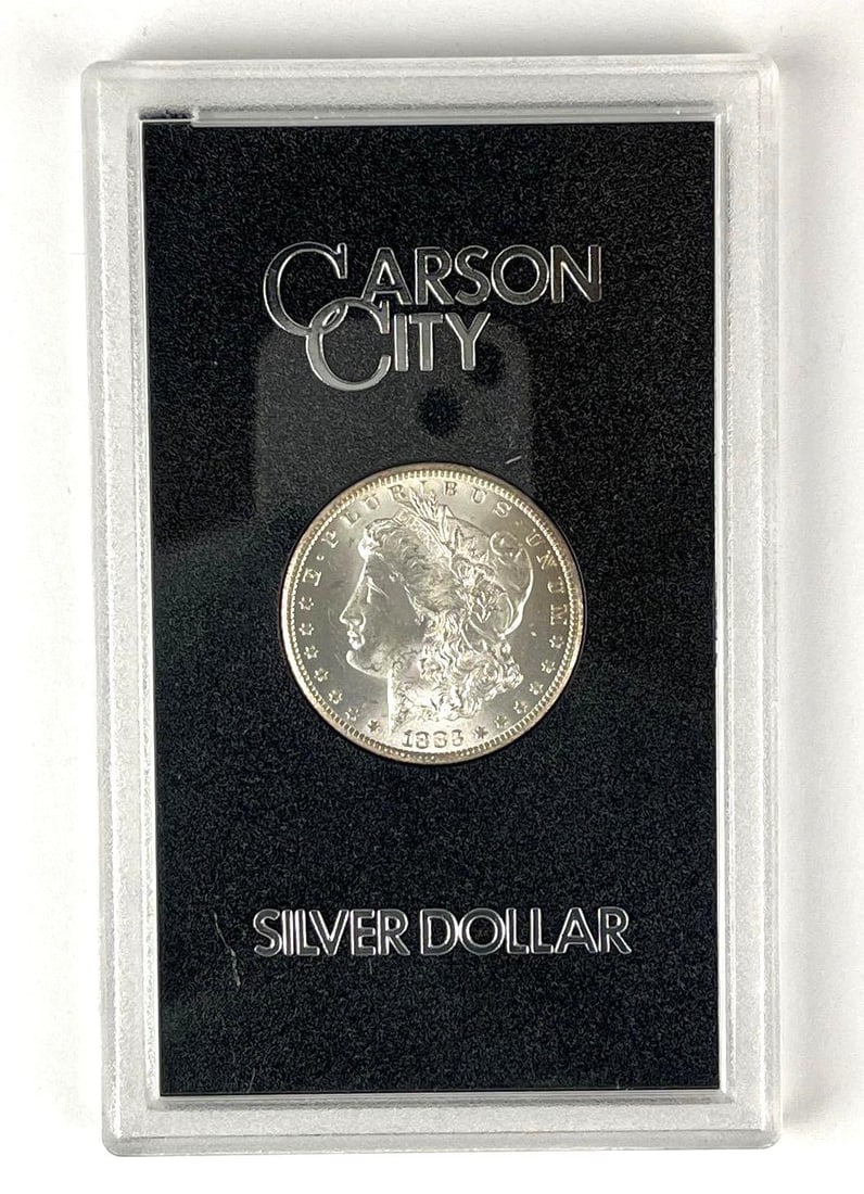 1883 US Mint CC Morgan Silver Dollar (1 of 3)