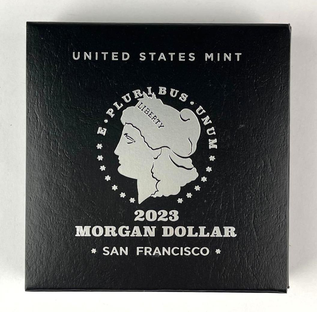 2023 US Mint San Francisco Morgan Silver Dollar Proof Coin: Includes COA