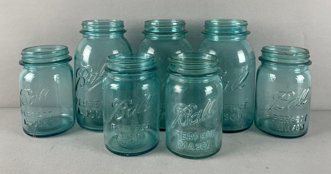 Group of Vintage Ball Perfect Mason Jars (1 of 3)