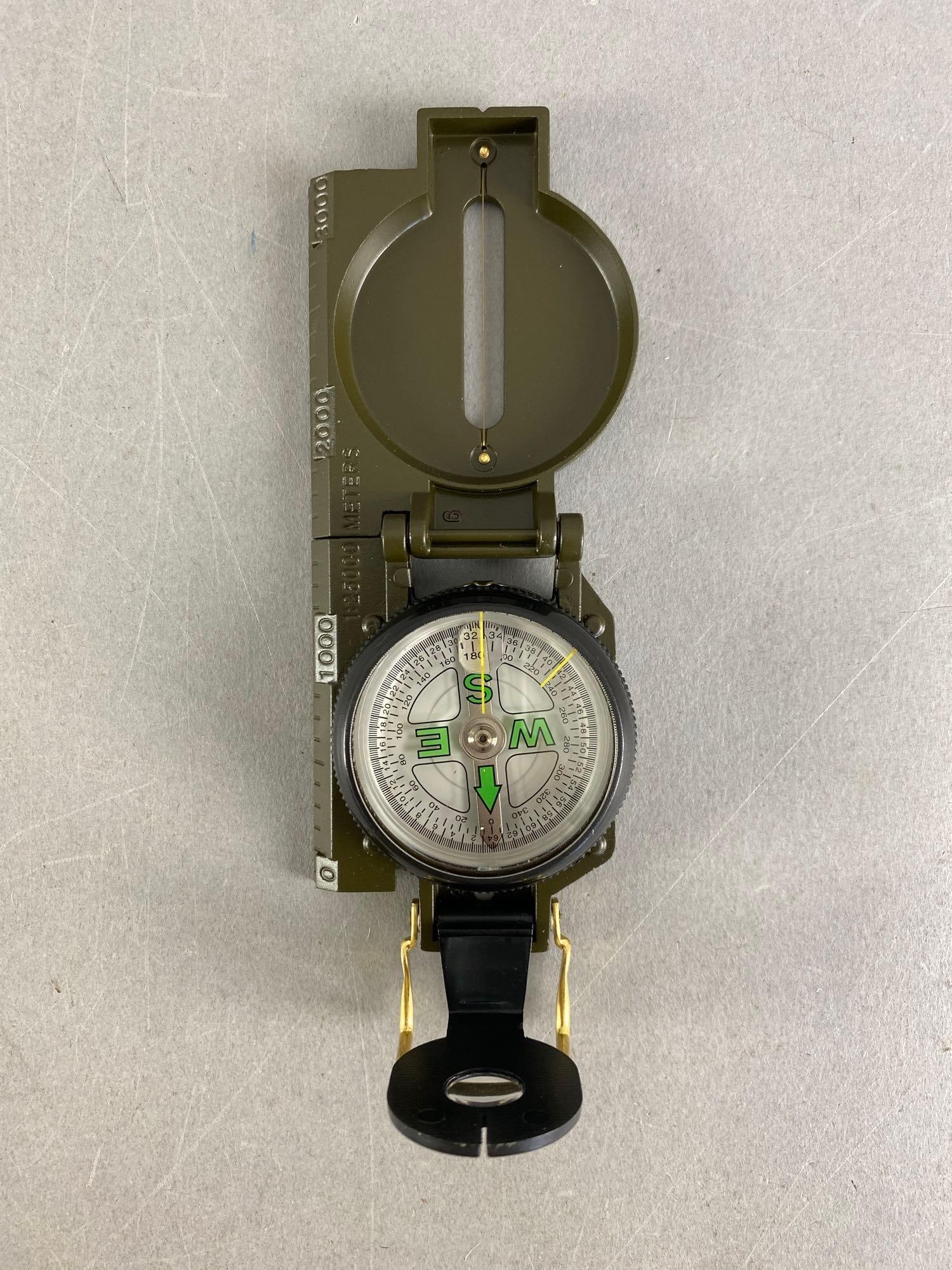 Thinsont Lensatic Sighting Compass - 2