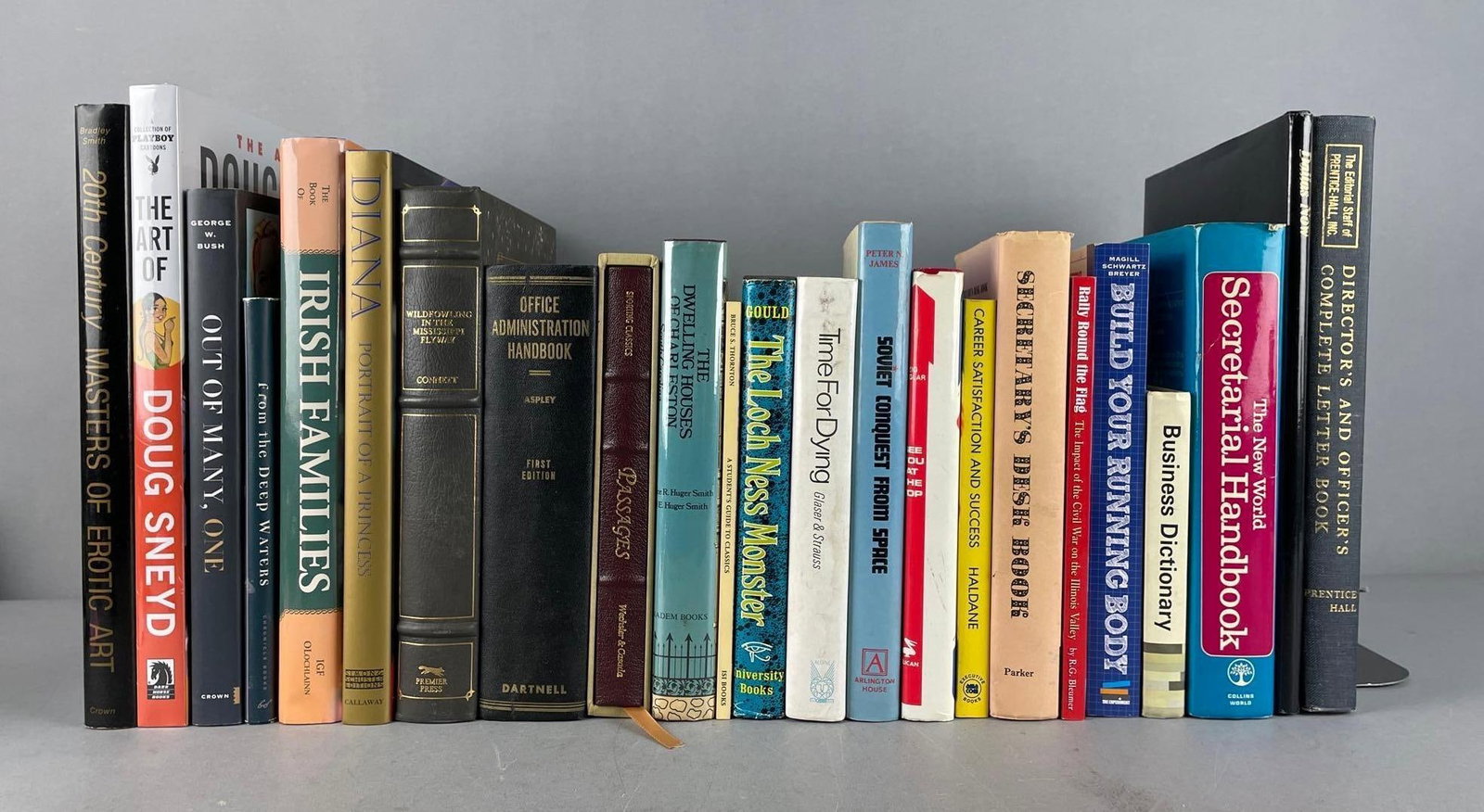 Group of Hardcover Books: Largest measures 11" x 12"