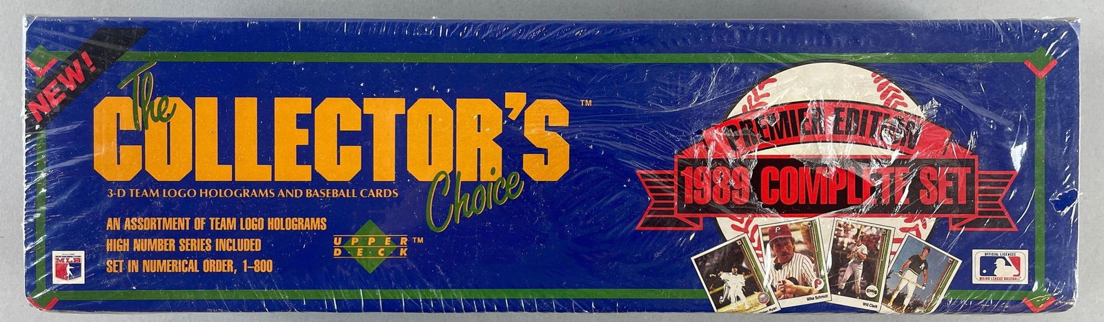 1989 Upper Deck Baseball Factory Sealed Set: 1989 Upper Deck Baseball Factory Sealed Set