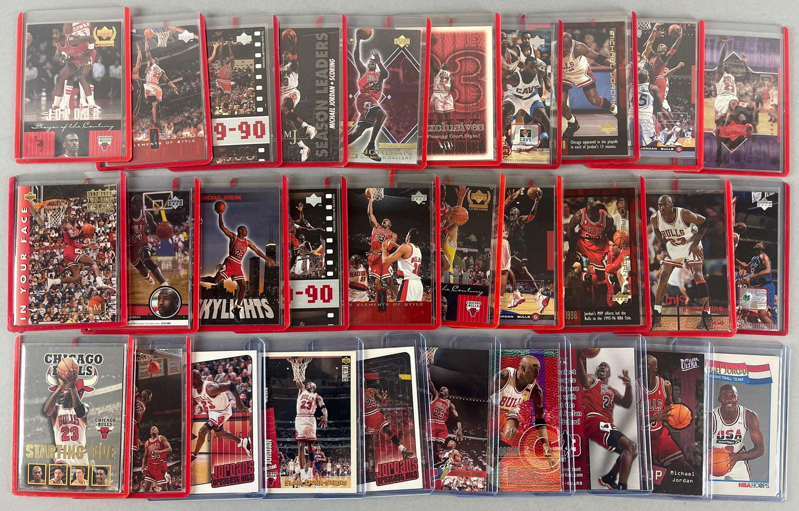 30 - Michael Jordan Cards (1 of 2)