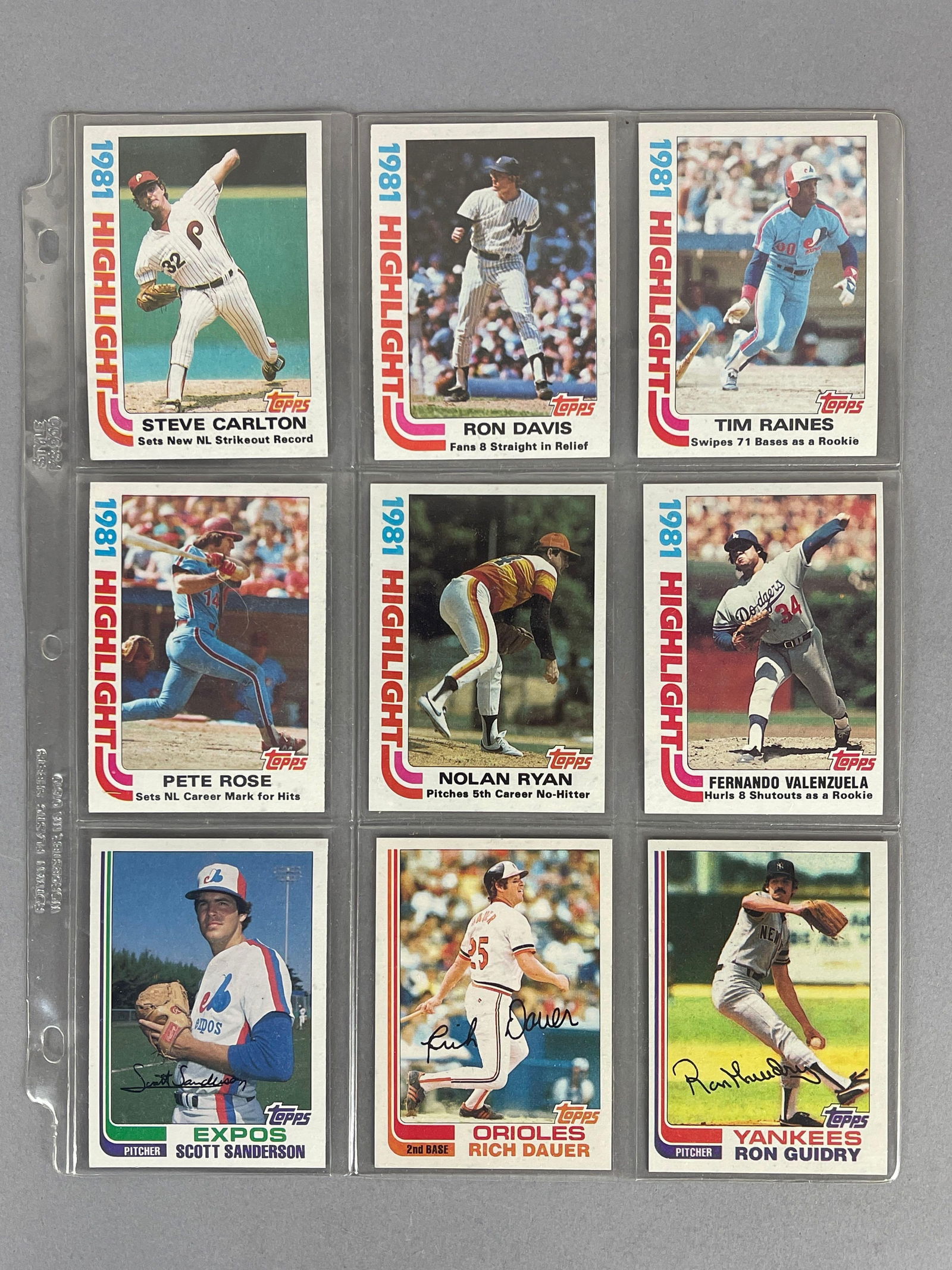 1982 Topps Baseball Complete Set - 2