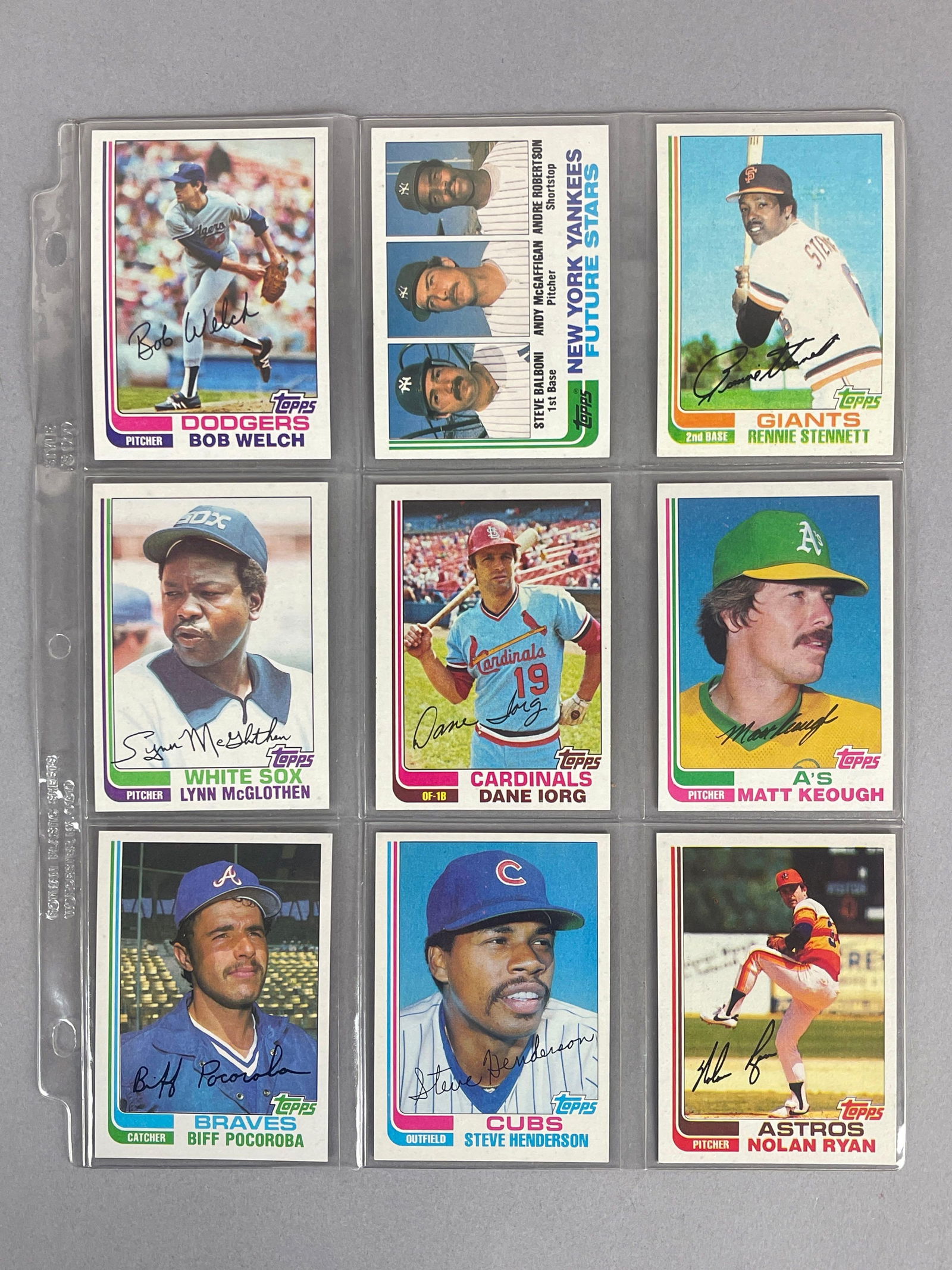 1982 Topps Baseball Complete Set - 4