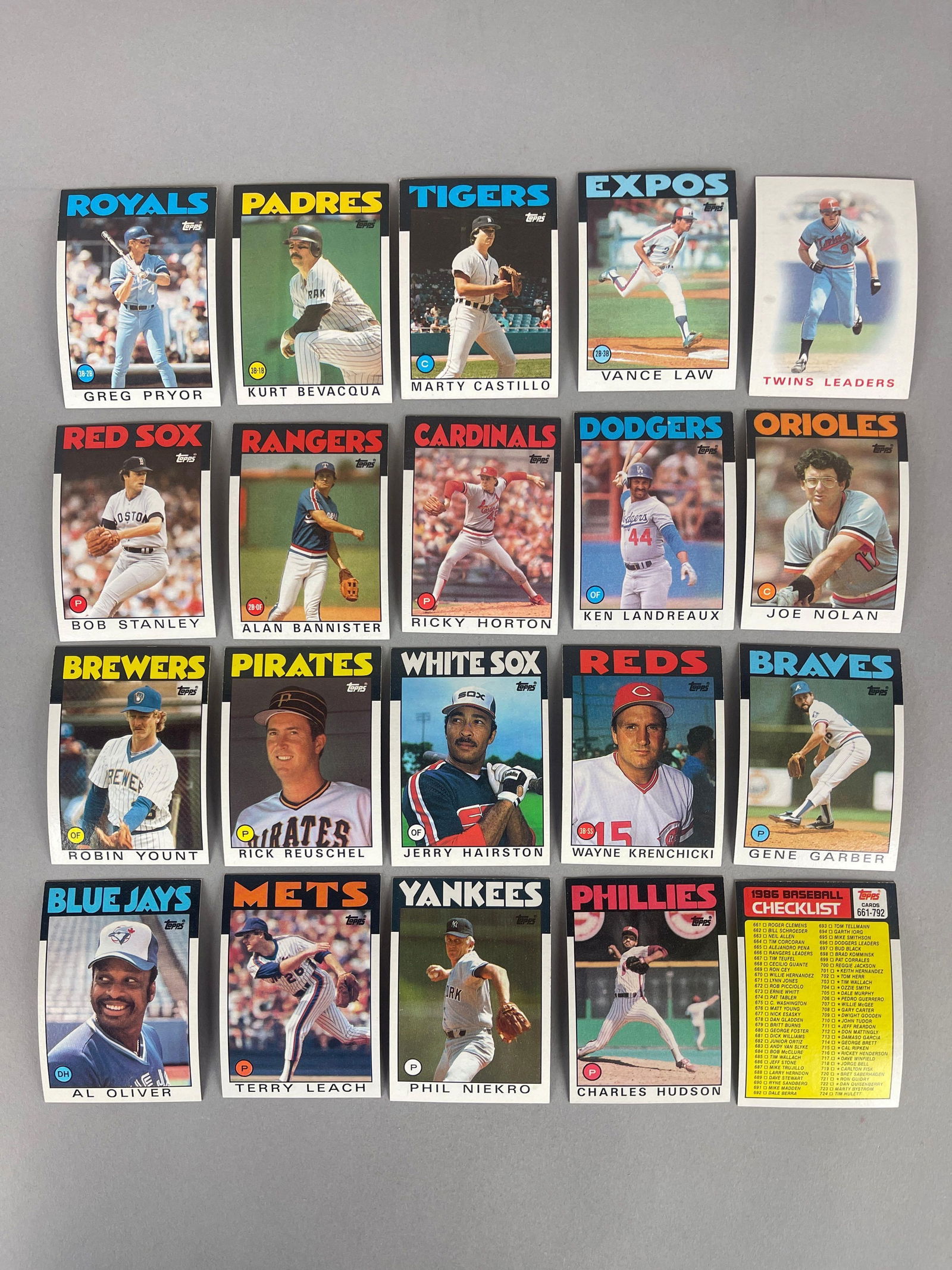 1986 and 87 Topps Baseball Complete Sets - 2