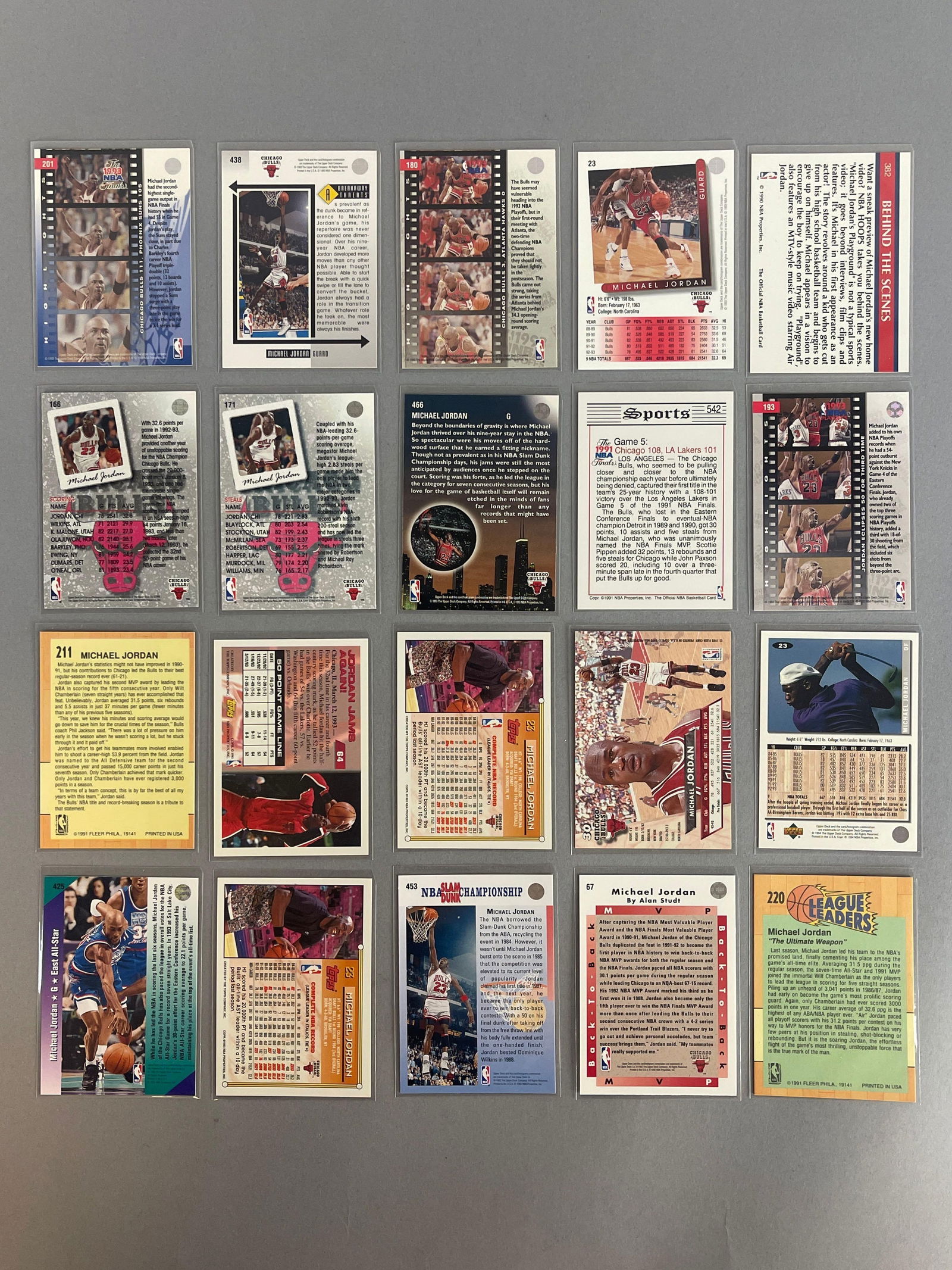 20 - Michael Jordan Cards - 2