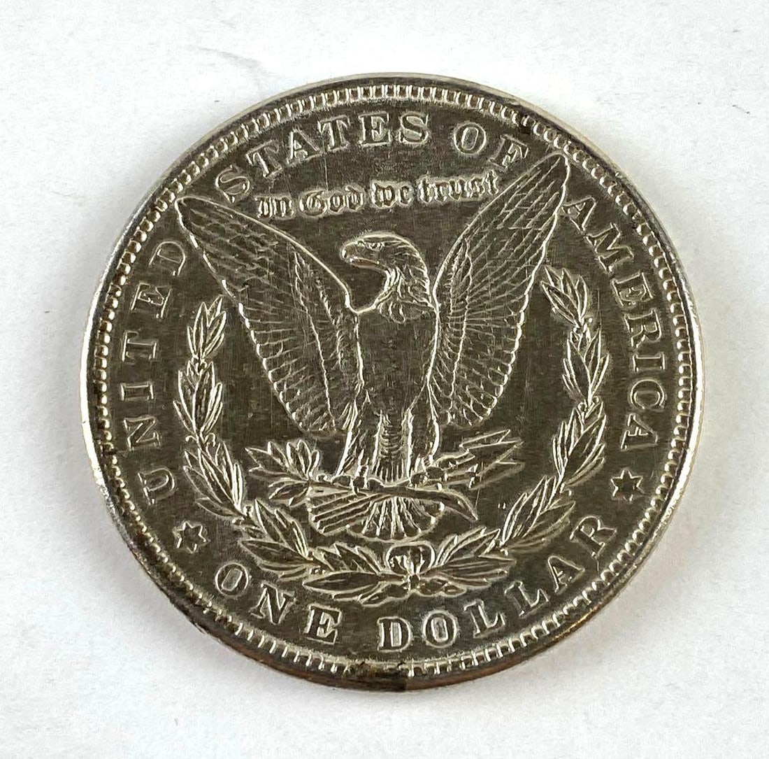 1889 US Morgan Silver Dollar - 2