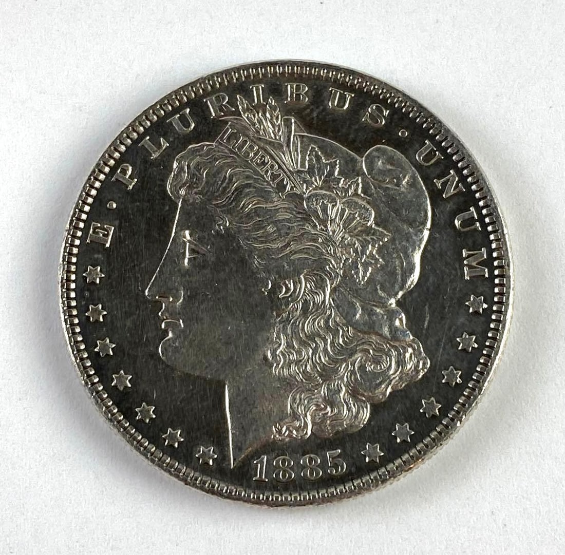 1885 US Morgan Silver Dollar: 1885 US Morgan Silver Dollar