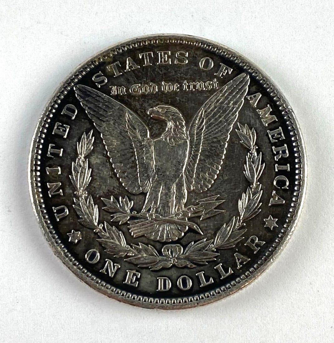 1885 US Morgan Silver Dollar - 2