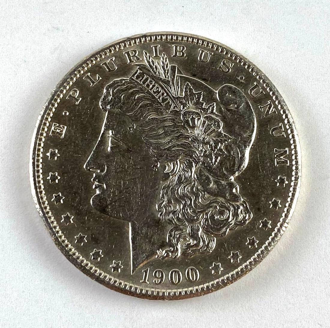 1900 US Morgan Silver Dollar (1 of 2)