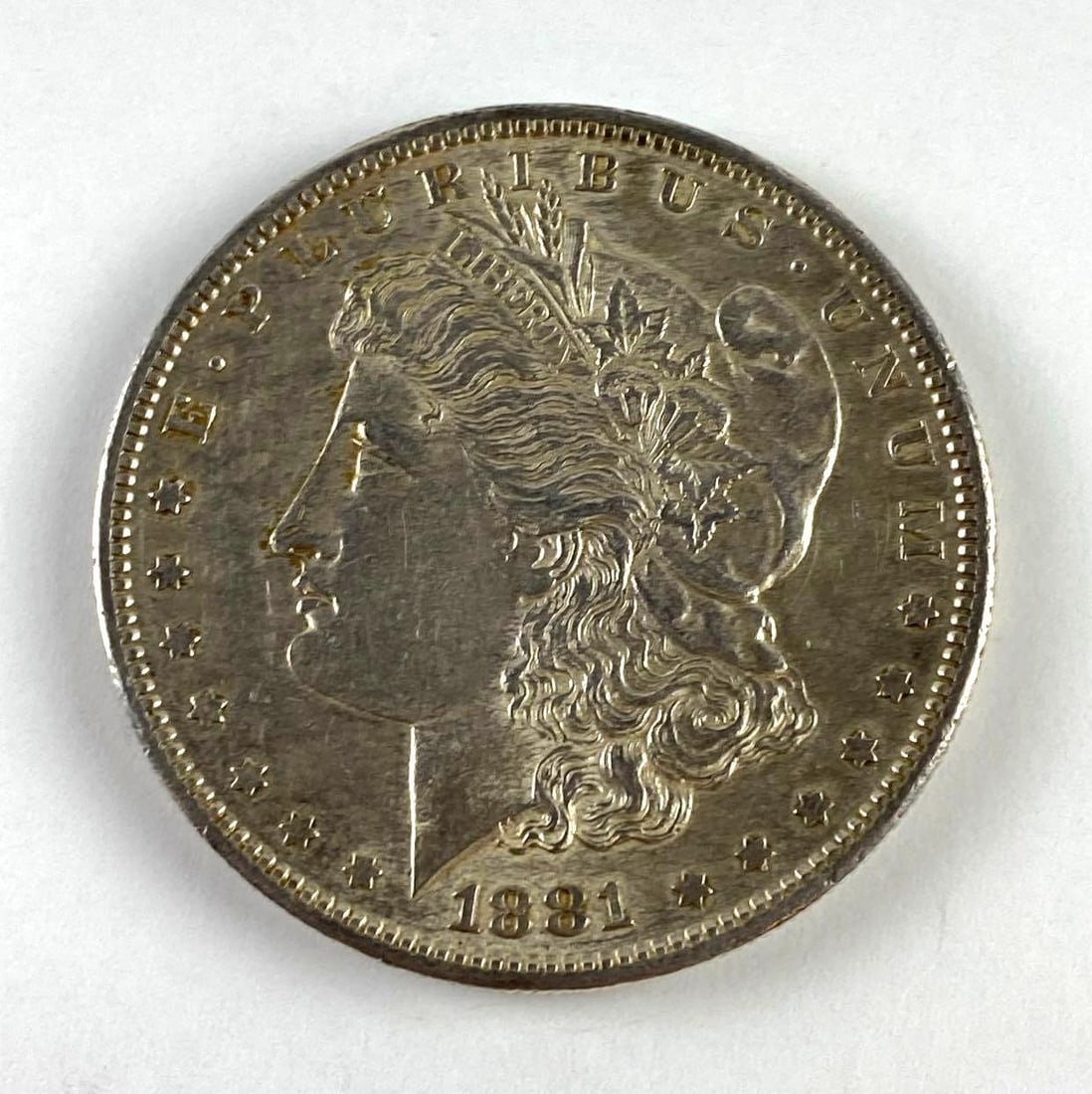 1881 S US Morgan Silver Dollar: 1881 S US Morgan Silver Dollar