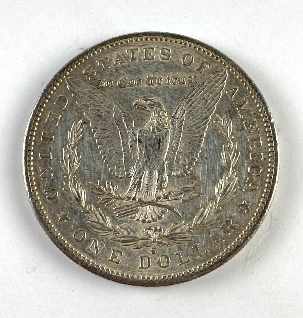 1881 S US Morgan Silver Dollar - 2