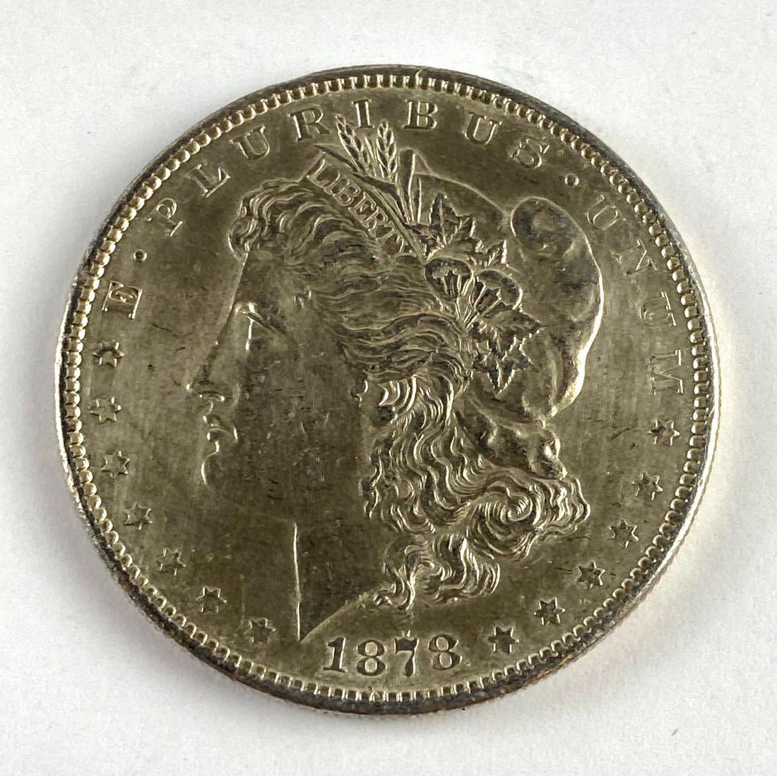 1878 S US Morgan Silver Dollar: 1878 S US Morgan Silver Dollar