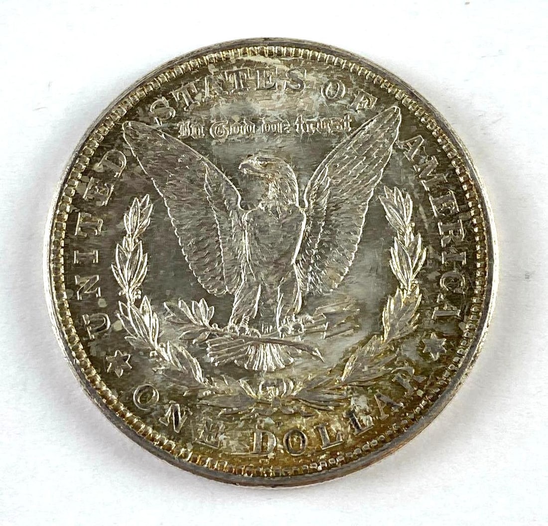 1921 D US Morgan Silver Dollar - 2