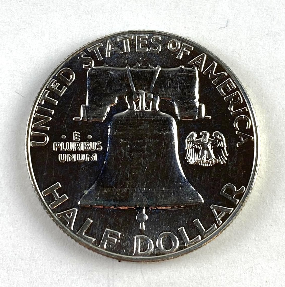 1961 US Franklin Silver Half Dollar - 2