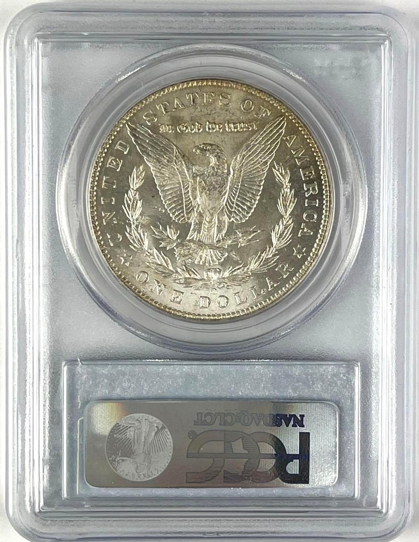 1904 O Morgan Silver Dollar PCGS MS63 - 2