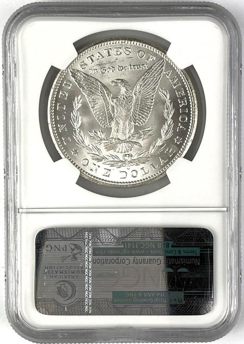 1898 O Morgan Silver Dollar NGC MS63 - 2