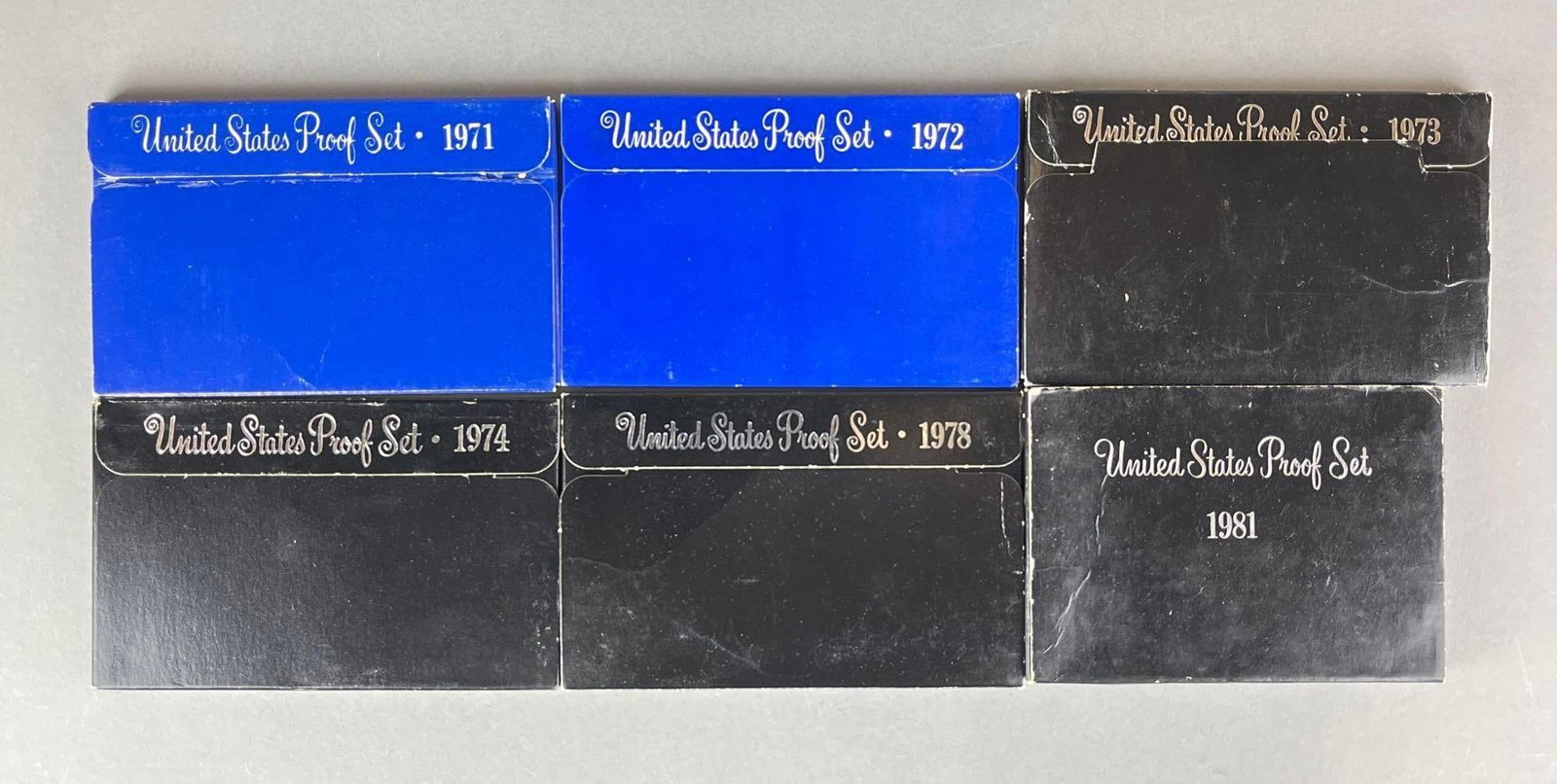 Group of 6 US Mint Coin Proof Sets (1 of 3)