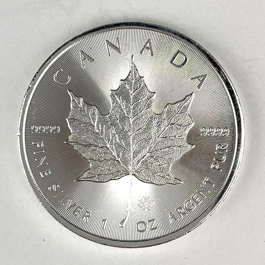 2014 Canada 1 oz .9999 Fine Silver Maple Leaf (1 of 2)