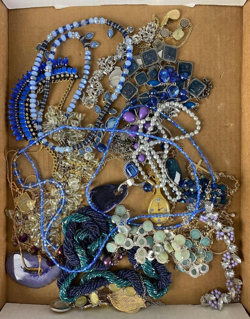 Group of Assorter Costume Jewelry: largest measures 27? in length