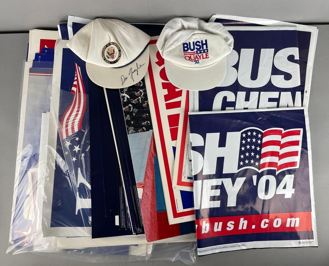 Group of Political Yard Signs (1 of 3)