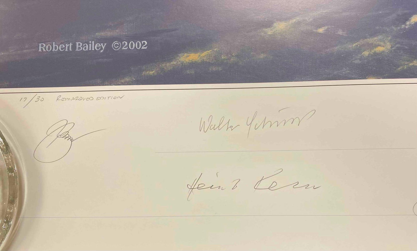 Signed Petsamo Scramble Print - 2