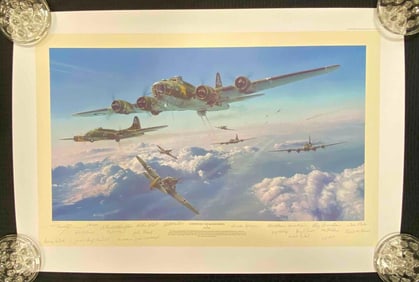 Signed Schweinfurt- The Second Mission Limited Edition Print