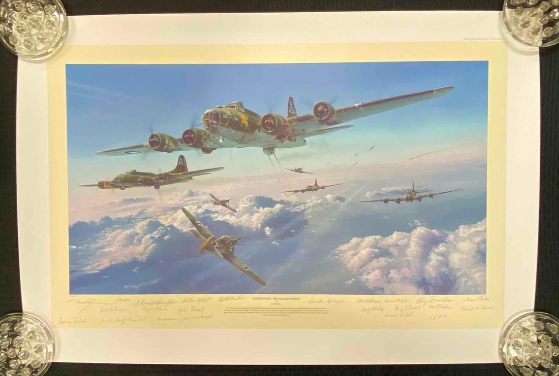 Signed Schweinfurt- The Second Mission Limited Edition Print (1 of 5)