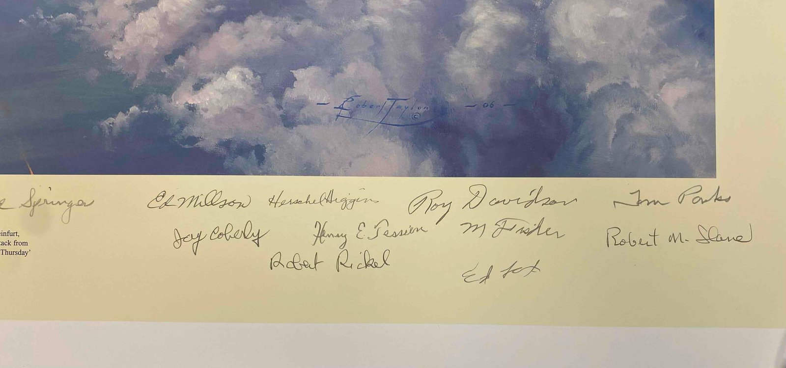 Signed Schweinfurt- The Second Mission Limited Edition Print - 4