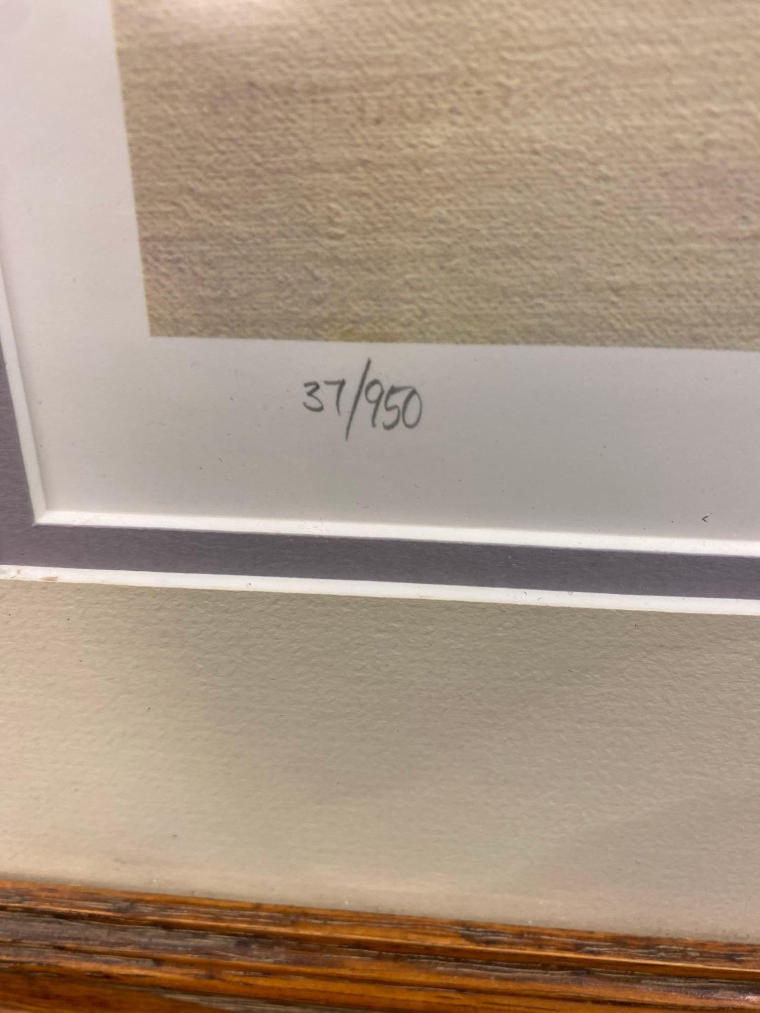 1994 Signed Mountain Rush Framed Print - 2