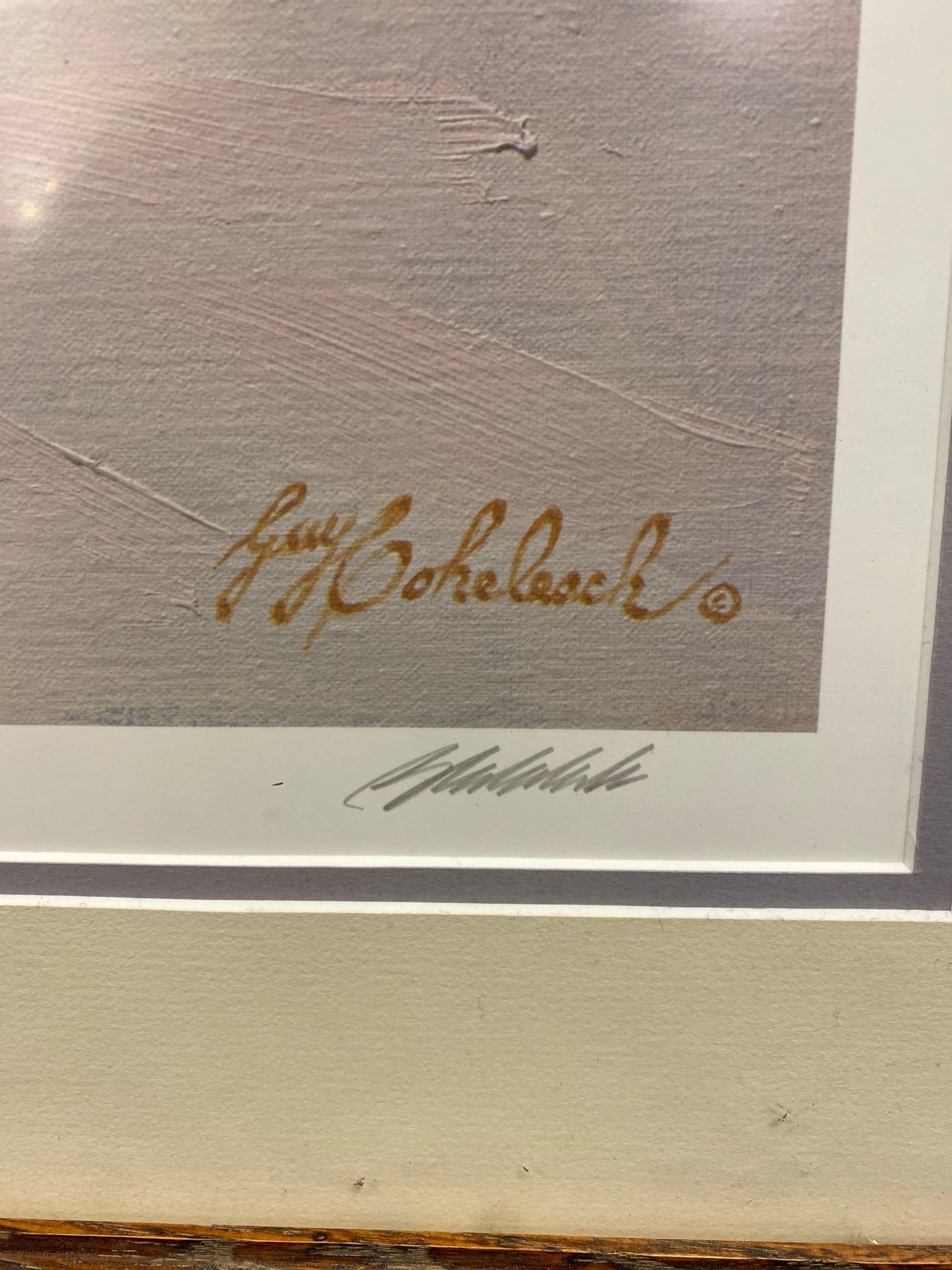 1994 Signed Mountain Rush Framed Print - 3