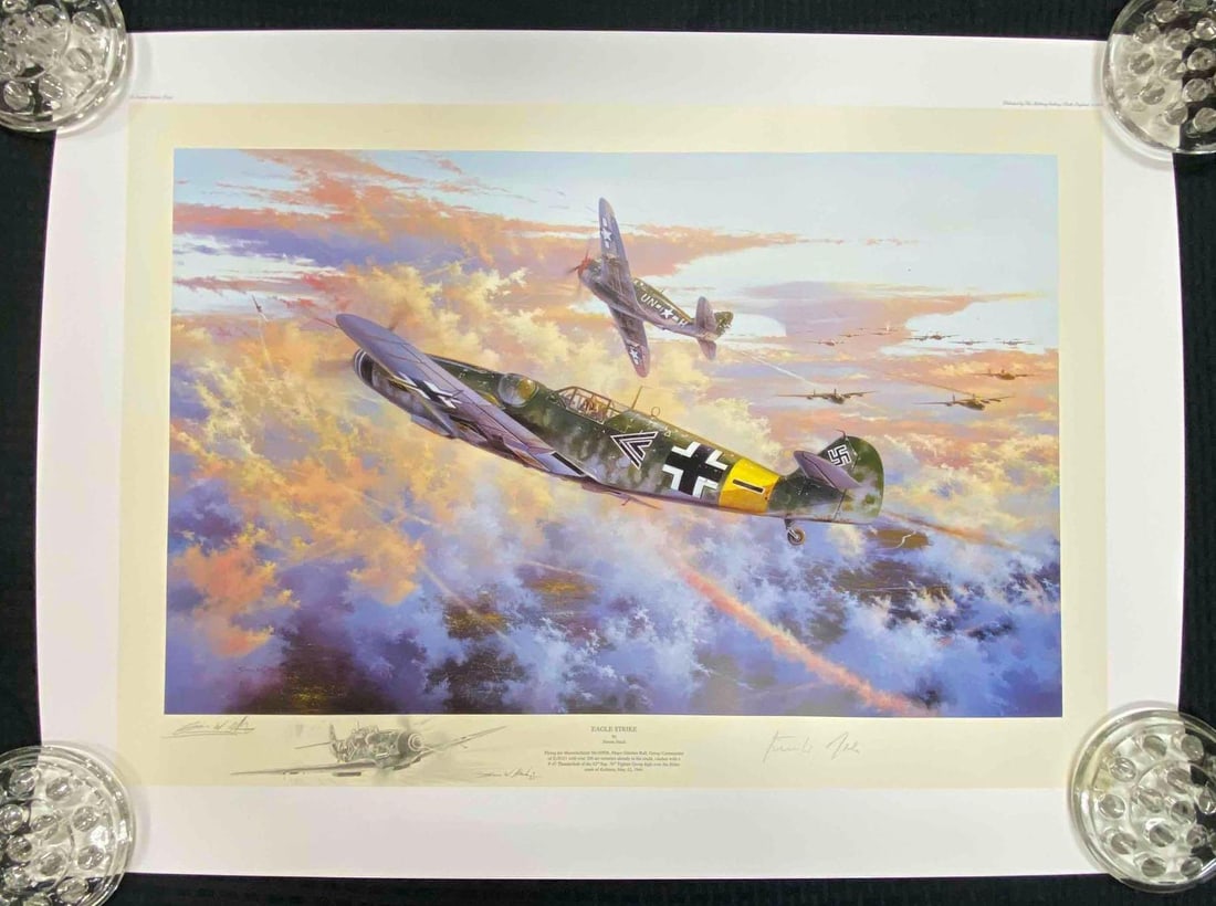 2002 Signed Eagle Strike Limited Edition Print (1 of 6)