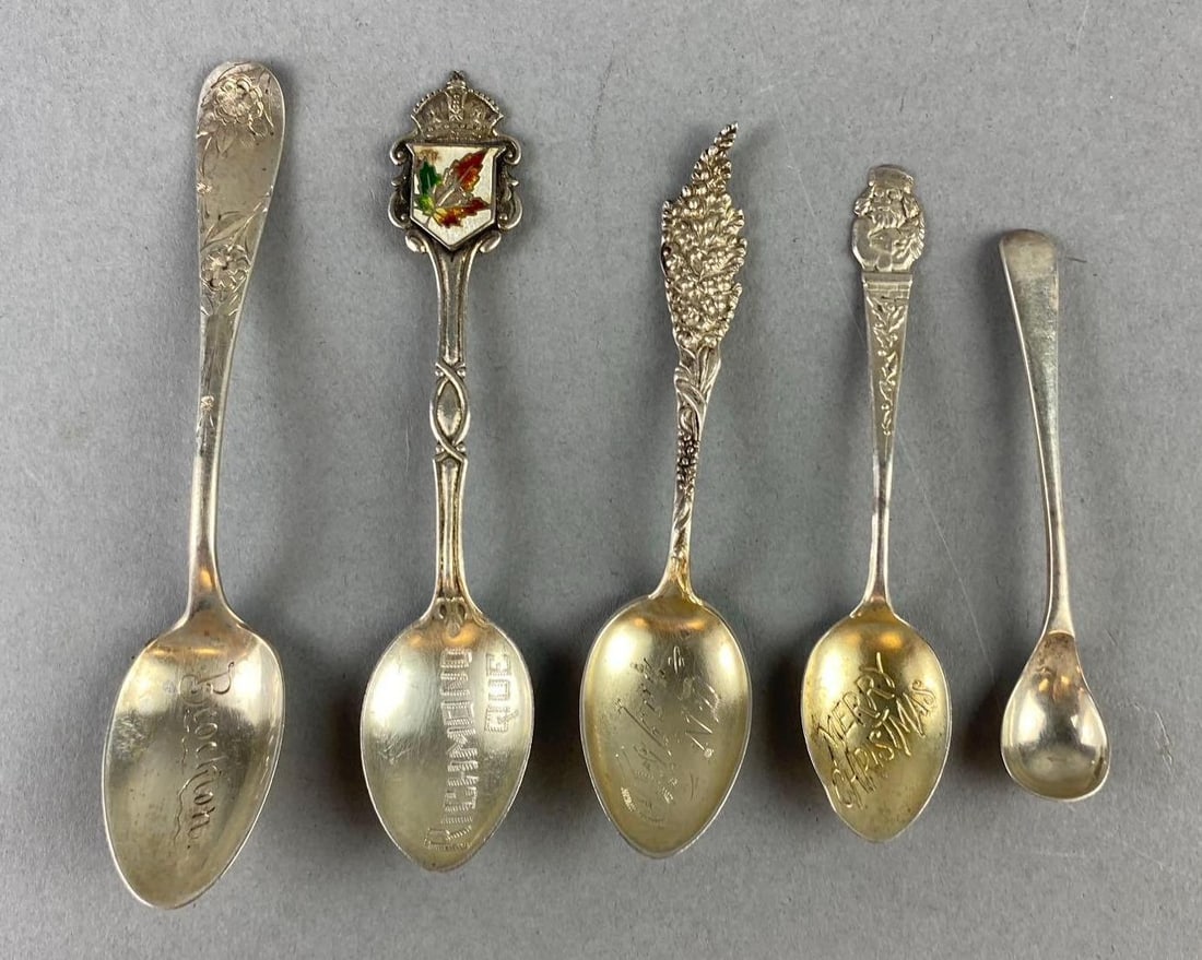 Group of Assorted Sterling Silver Spoons (1 of 3)