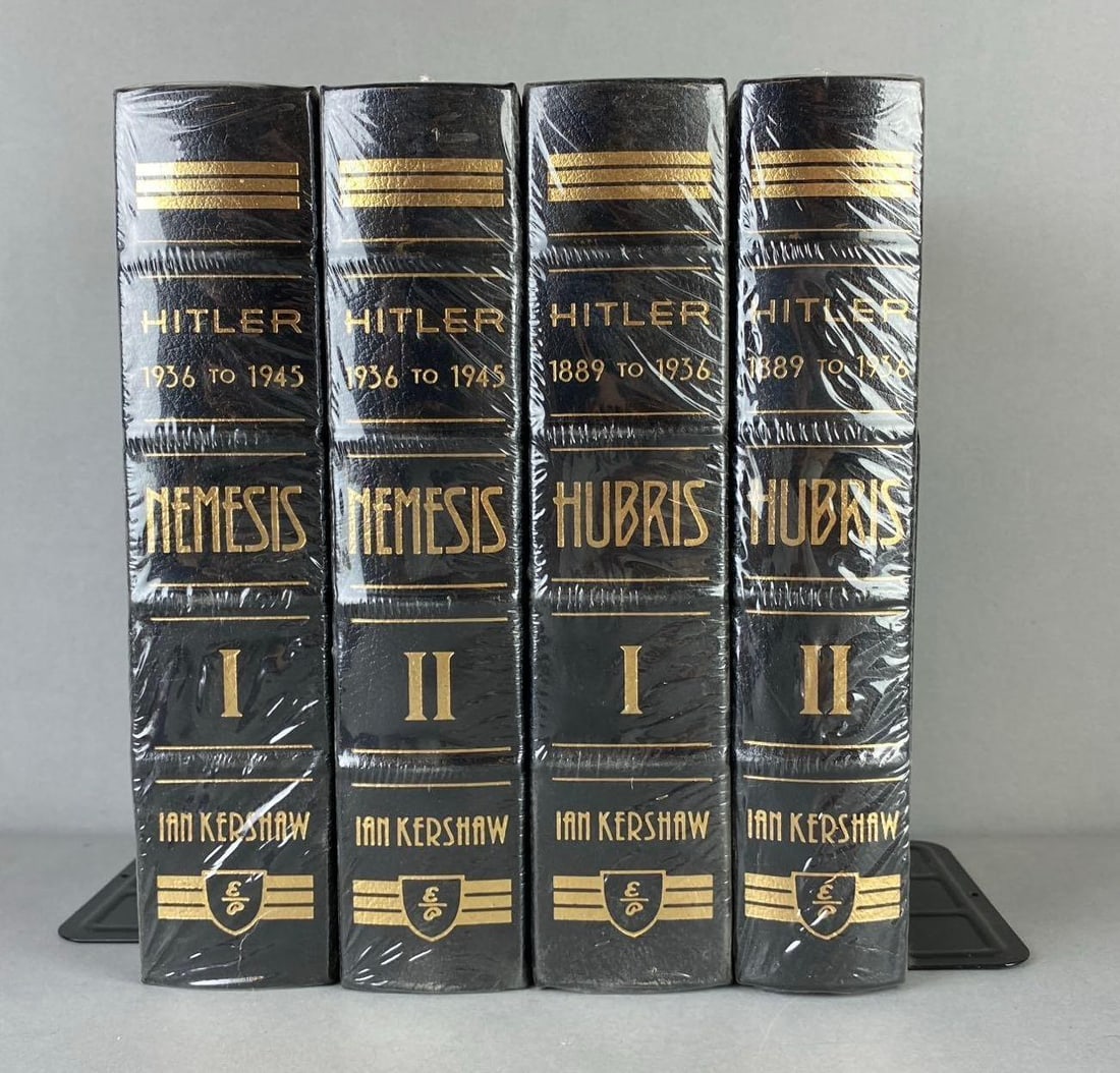Group of 4 Nemesis Hitler: 1936 to 1945 Vol.1-2 Easton Press Books (1 of 2)