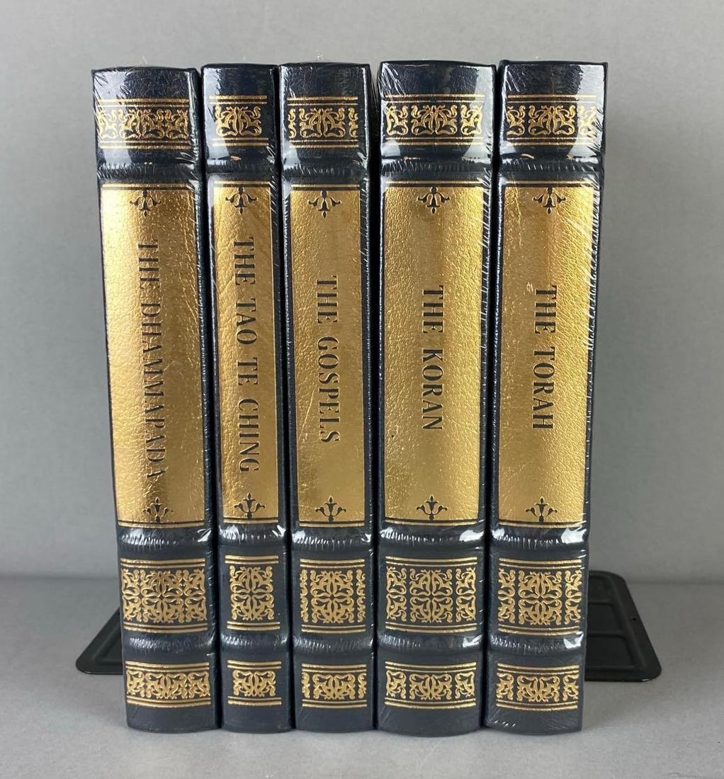 Group of Easton Press Sacred Text Books (1 of 2)