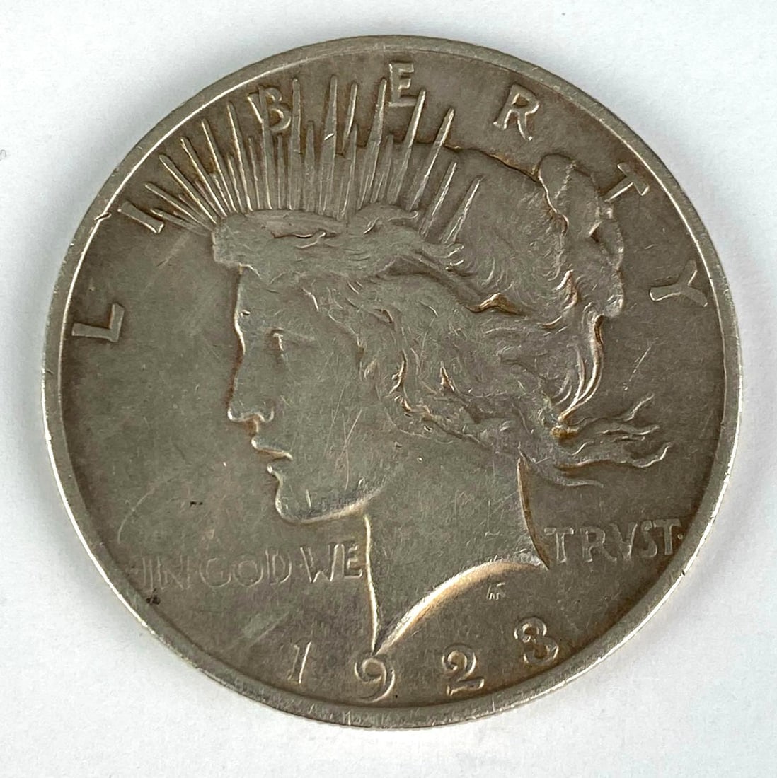 1923 Peace Silver Dollar (1 of 2)