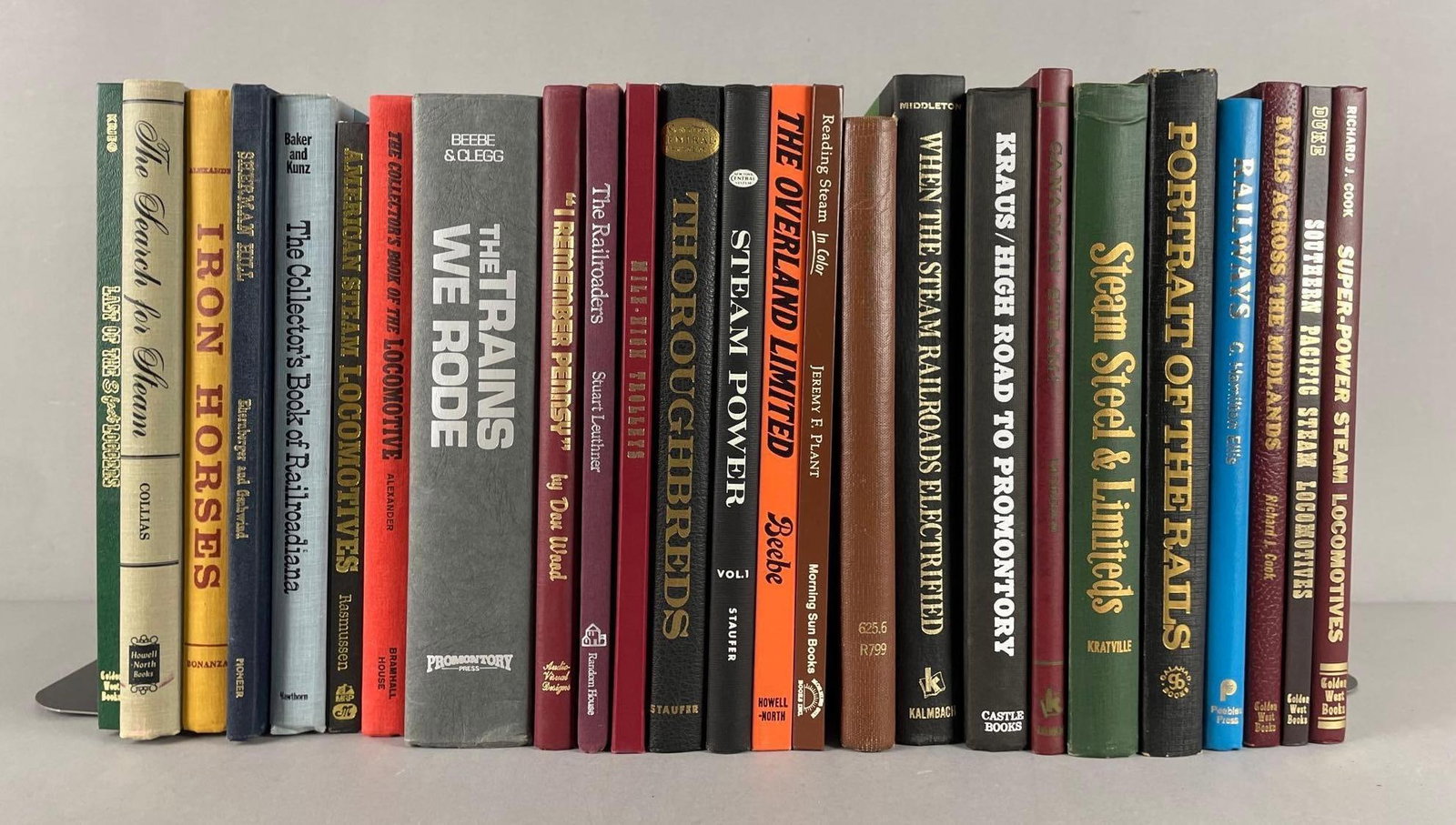 Group of Hardcover Railroad Books (1 of 3)