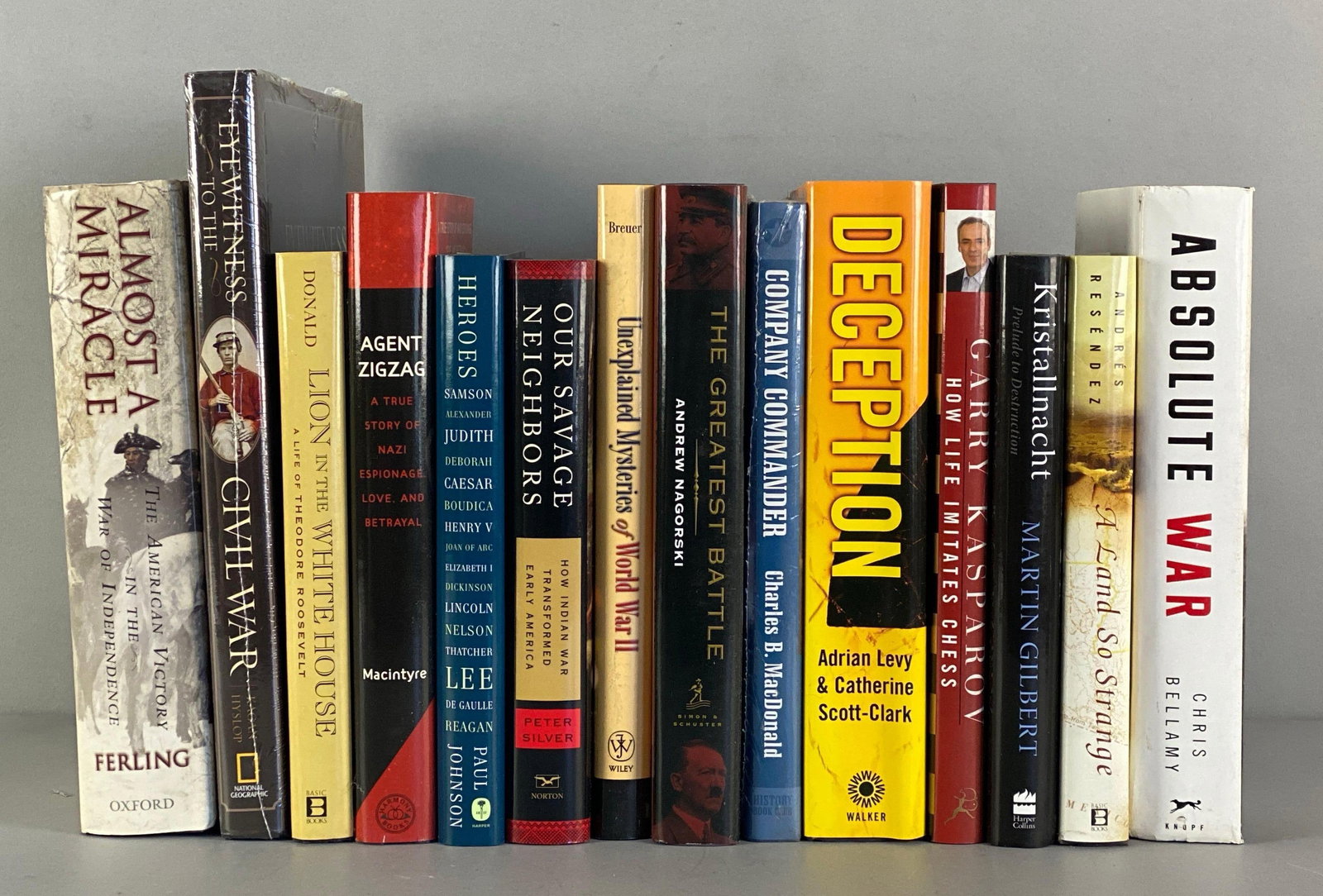 Group of Military Hardcover Books (1 of 3)