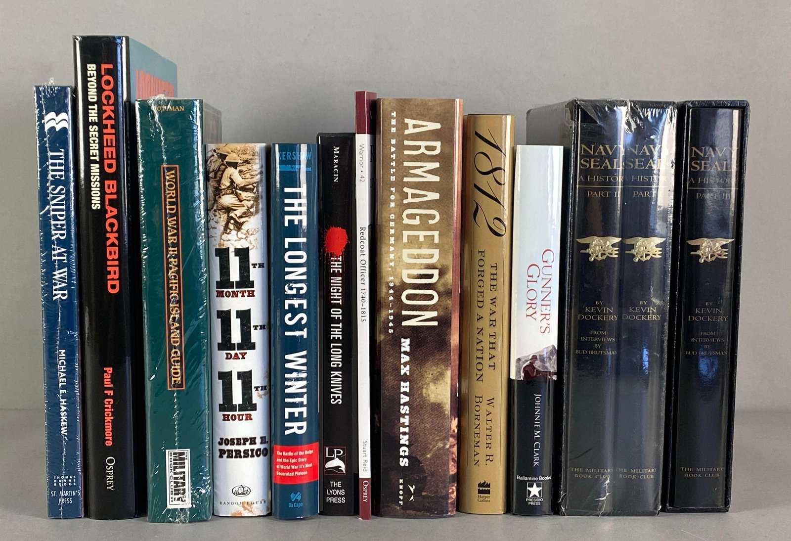 Group of Military Books (1 of 3)