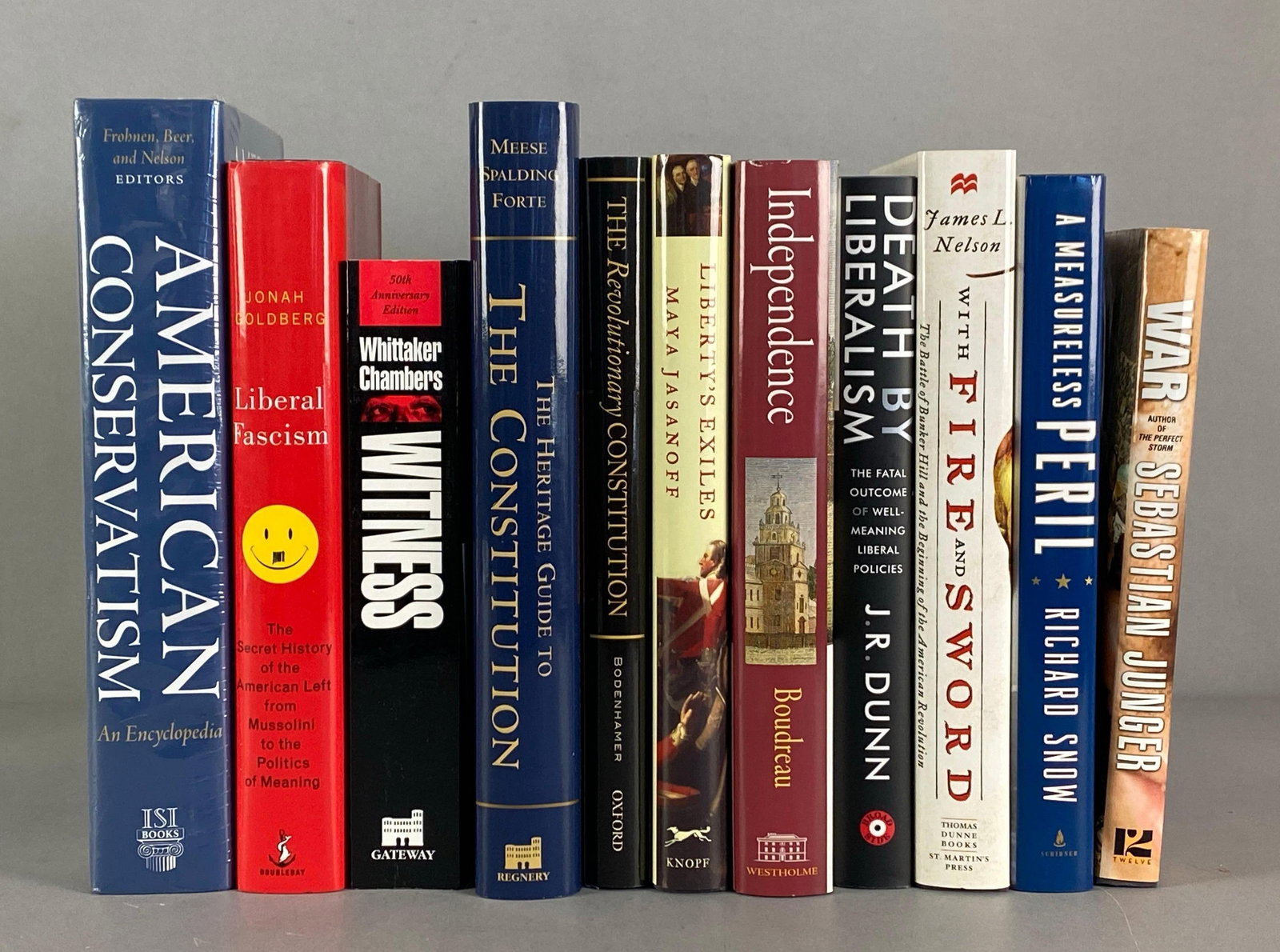 Group of Political and Military Books (1 of 3)