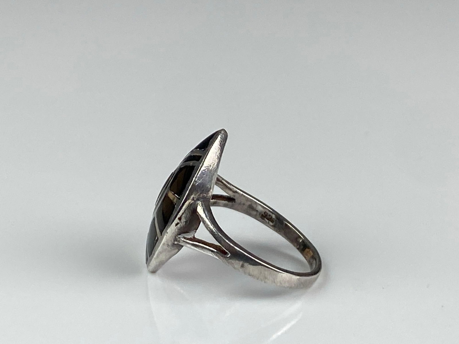 Sterling Silver Onyx Ring - 2