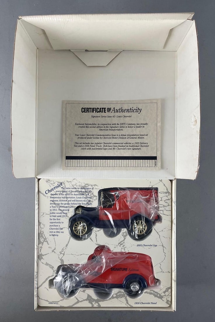 Ertl Eastwood Automobilia Signature Edition Die-Cast Chevy Vehicle Set (1 of 4)