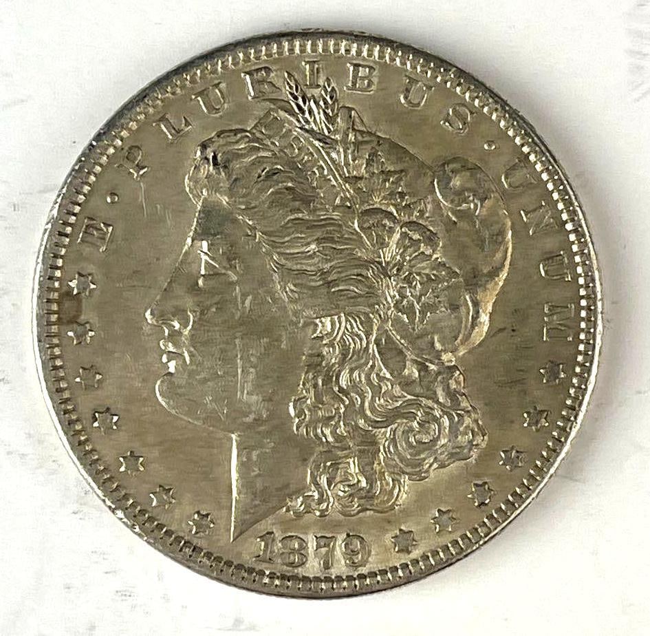 1879 US Morgan Silver Dollar: 1879 US Morgan Silver Dollar