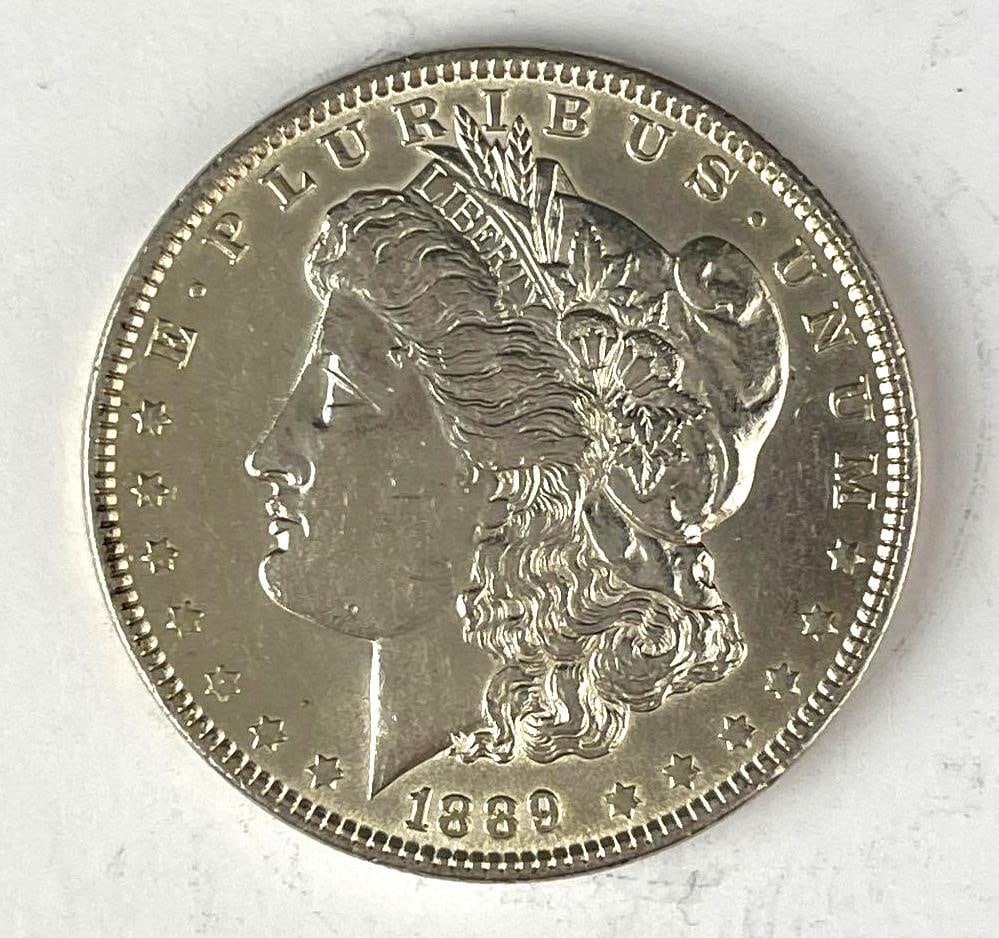 1889 US Morgan Silver Dollar: 1889 US Morgan Silver Dollar